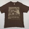 Μπάντα Radiohead 90s Γραφικό Καφέ Κοντομάνικο Unisex T-shirt Επανεκτύπωση S-5XL Unisex T-Shirt