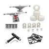 Professional Aluminum Alloy Skateboard Trucks Gullwing Axles Light Weight High Performances Outdoor Riding Essential