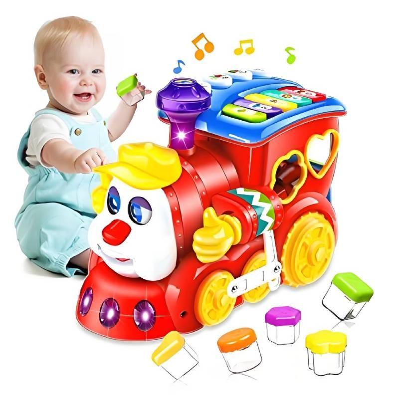 Smart Cartoon Train Educational Interactive Learning Toy For Kids Ages Five To Six With Engaging Fruit Blocks