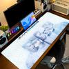 BIGBANG Large Gaming Table Cushion Non-slip Laptop Tablet Big Mousepad XXL Mat Mini PC Playmat With Lock Edge