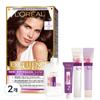 L'Oréal Paris Excellence Duo Cream Hair Dye, No. 3 Dark Brown, 2 Pcs.
