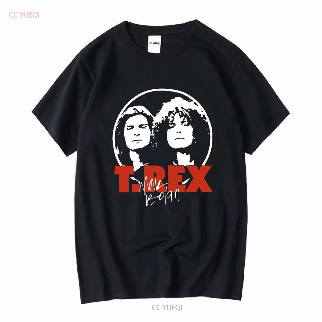Vtg T REX Marc Bolan Music Lover Heavy Cotton Black Shirt S 5XL NN002 long or short sleeves vintage Washed Breathable Slightly