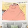 VIKAMA Family Guy Peter Griffin Arazzo Personaggio Cartone Animato Divertente Appeso a Parete con Elementi Meme per Decorazione Camera da Letto