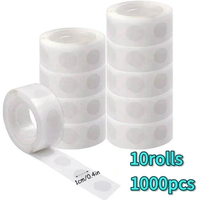 100-2000pcs Double-sided Adhesive Dots Transparent Removable Balloon Adhesive Tape Glue for DIY Wedding Birthday Party Decor