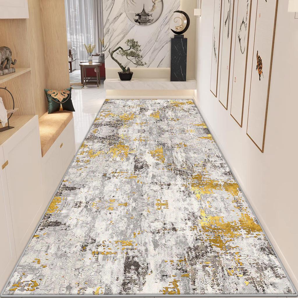 Modern Abstract Home Doorway Corridor Rugs Decoration Living Room Bedroom Long Runner Carpets Customizable Non-slip Long Mats