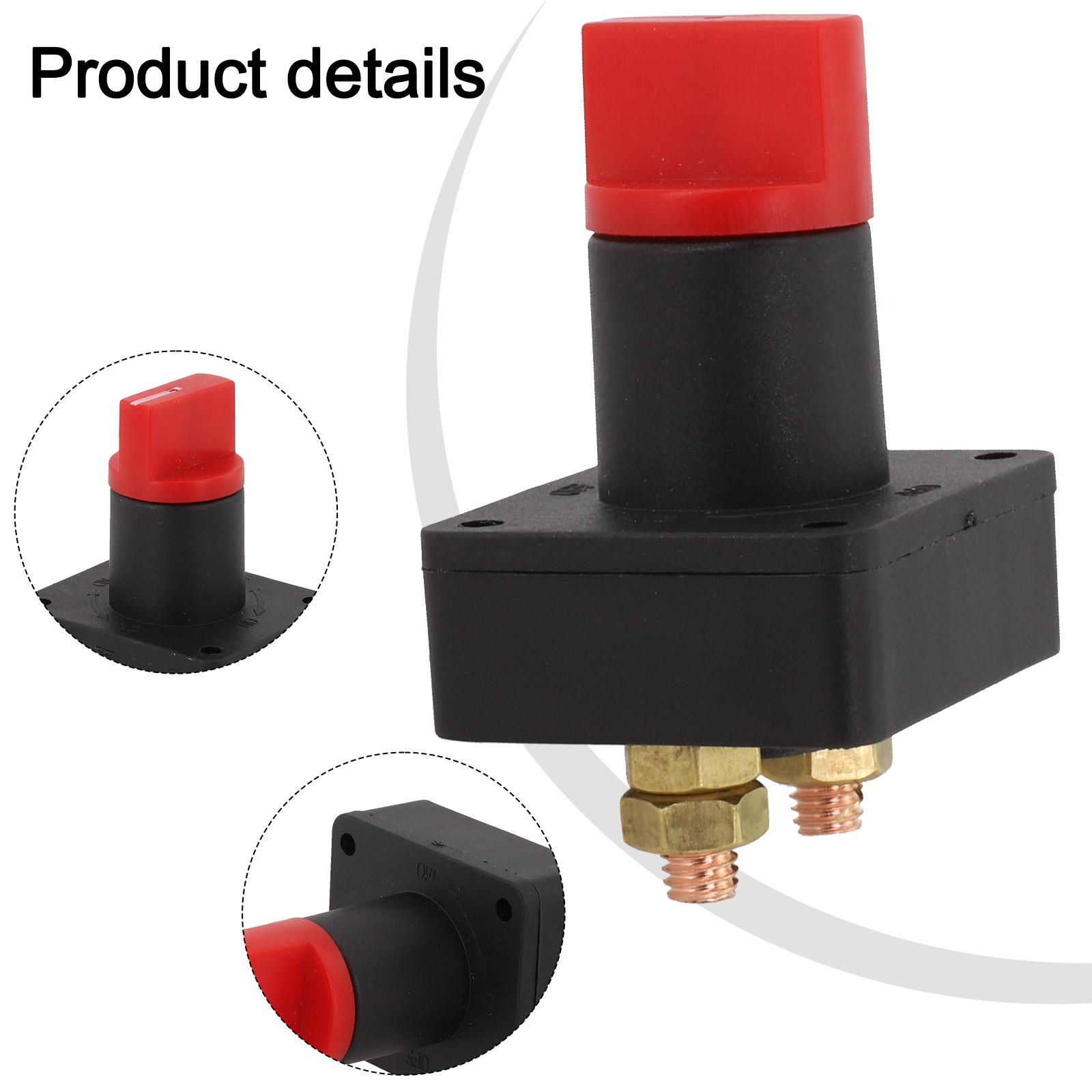 

For VR 24V Battery Switch Kill Switch Color As Shown High-Quality Materials Prevent Power Drain Reliable Performance China Mainland