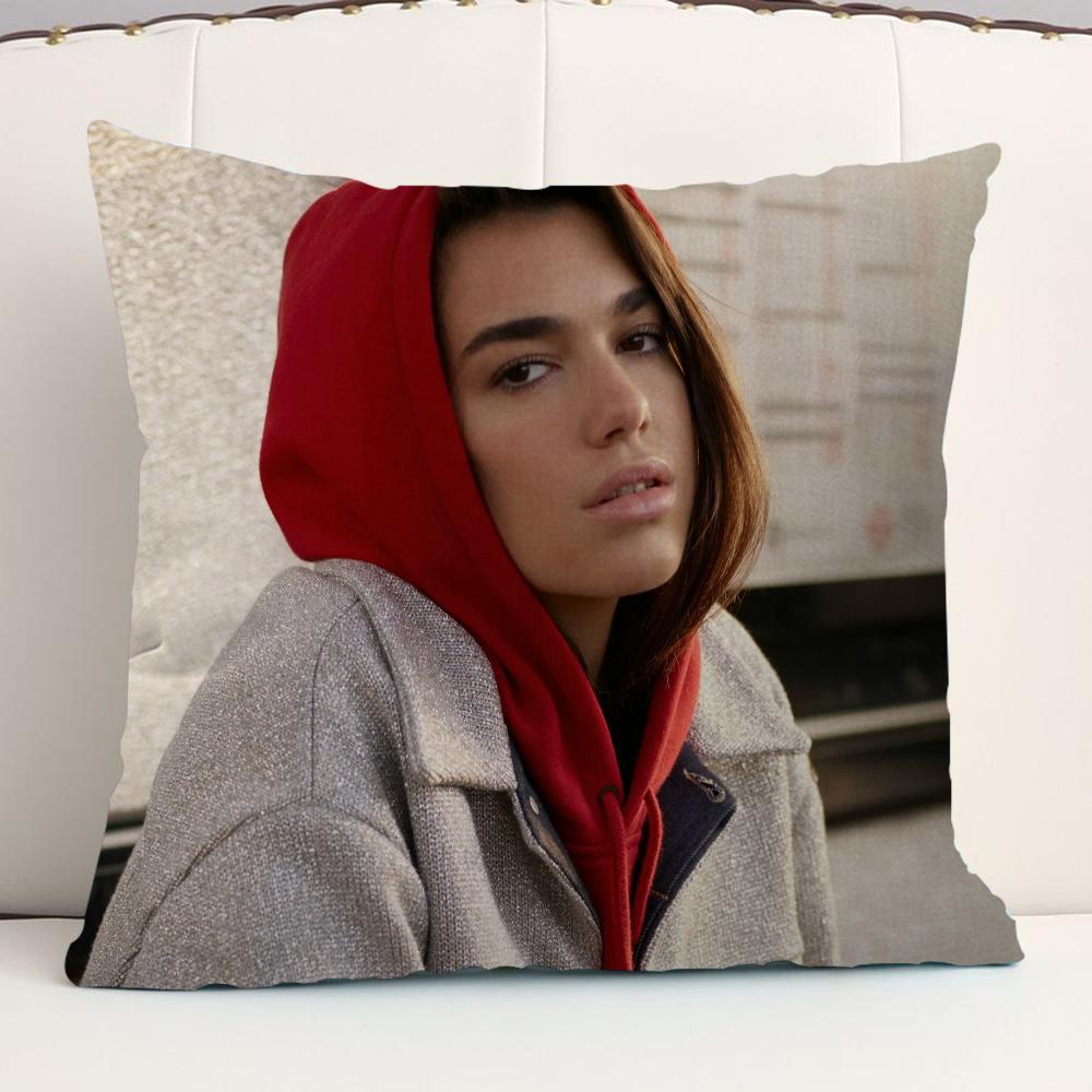 

Дуа Липа Персонализированная Наволочка Пыльник Спальня Детская Вечеринка Украшение Наволочка День Рождения Детский Подарок 12x12Inch