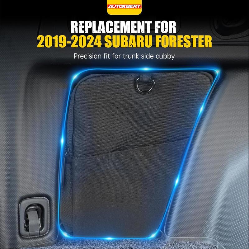 Pro Subaru Forester SK -2024 Organizér do kufru s více kapsami Taška na vybavení pro kempování v autě Batoh a držák do přihrádky v kufru SUV