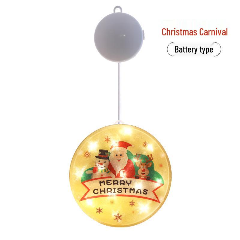 LED Christmas Star Window Hanging Lights with Suction Cup