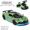 1/32 Spielzeugauto Bugatti Divo Metallspielzeug Legierungsauto Diecasts & Spielzeugfahrzeuge Automodell Miniaturmodellauto Spielzeug für Kinder Weihnachtsgeschenk