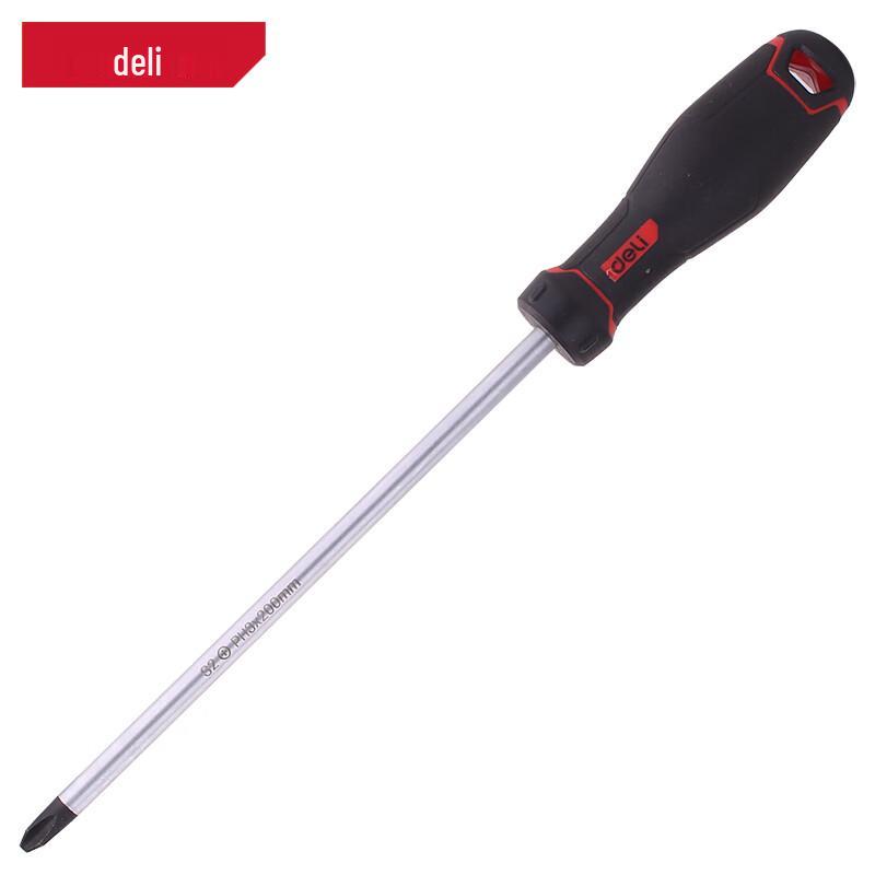 Deli S2 Steel Magnetic Crosshead Screwdriver PH3x200mm