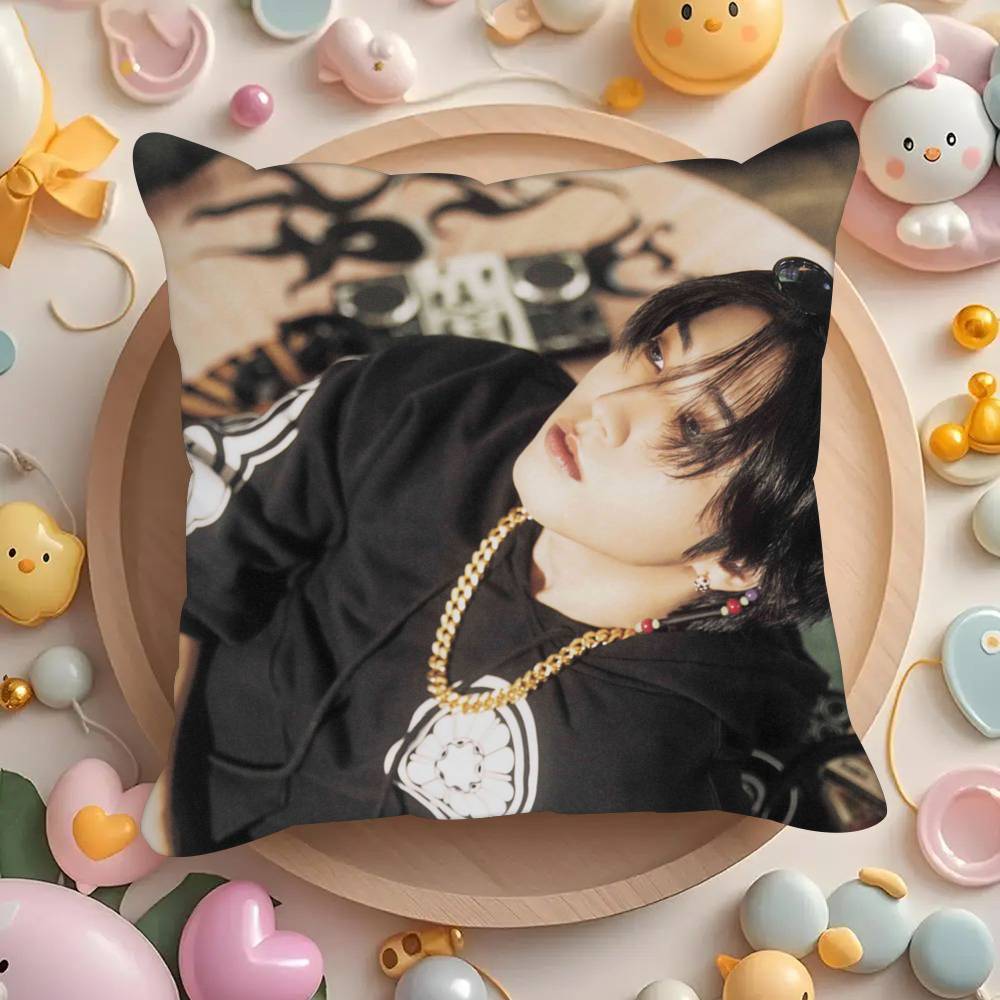Pillowcases cushion covers living room sofas home decor gifts Korean singer H-Han Ji COOL Sung