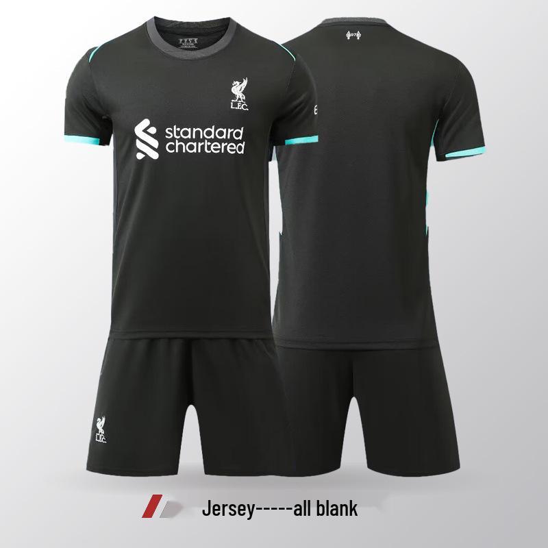 Liverpool Home Away Quick-Dry Jersey Set - Breathable, Number Print, Short Sleeve Football Uniform. 22