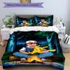 3pcs Pokemon, Pikachu Duvet Cover Set,  Includes 1 Duvet Cover and 1/2 Pillowcases (No Insert) yy251104237