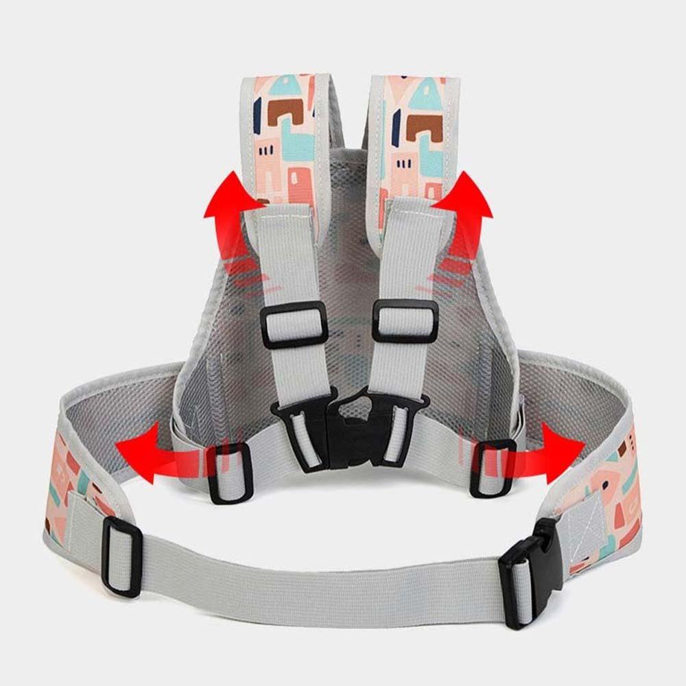 Adjustable Motorcycle Seat Vest Strap Oxford Cloth Chest Safe Belt  Children Aged 9M -10Y