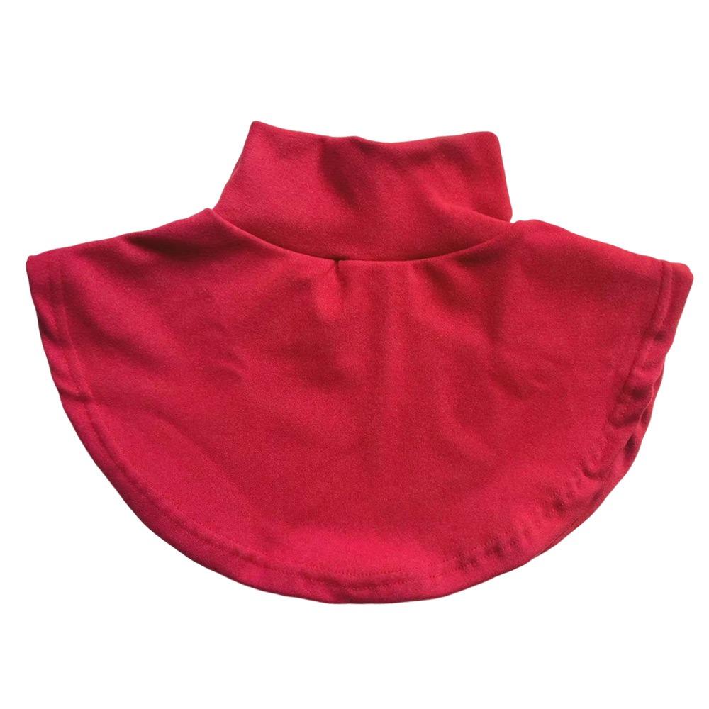 High Elasticity Base Decoration Collar Solid Color German Velvet Collar Neck Protection