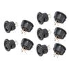 10pcs Electrotherapy Apparatus Base 5 Core Pin Hole Socket for Beauty Instrument Meridian Control Massage Machine