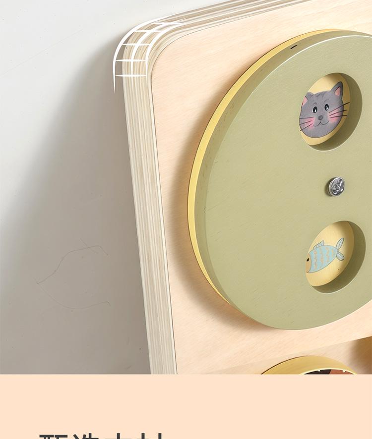 Best-selling Busy Board: Multifunctional Sensory Learning Toy for Children Aged 3-6.