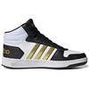 Adidas Hoops 2.0 Mid 'White Blue Gold' Sneakers H01197