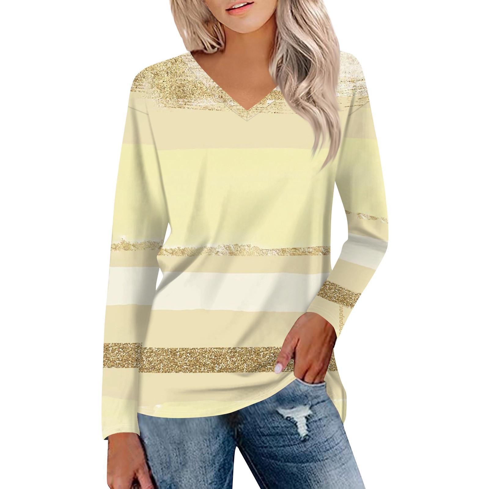 

Женская мода, повседневная футболка с v-образным вырезом и рукавами 3/4 с цветочным принтом, топ на пуговицах XL жёлтый