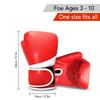 Children Boxing Gloves Kids Kick Boxing Training Gloves Youth Muay Thai Punching Bag Mitts Boxing Practice Equipment