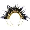Enchanting Goddess Inspired Feather Crowns for Costume Event Cosplay Celebrations snd Special Occasion Outfits
