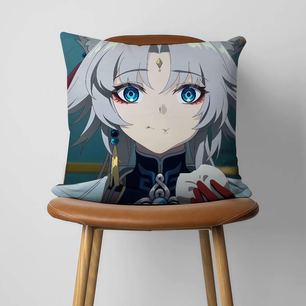 Game Cute MMewgenics xcm xcm Pillow Case Decor Protective Covers Comfortable Soft For Sofa Living Room Home Office 30x30cm 12x12in