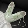 Ballet Style Bow German Training Shoes Women's 2025 Spring New Thick-soled Soft-soled Breathable White Shoes Sports and Leisure Shoes