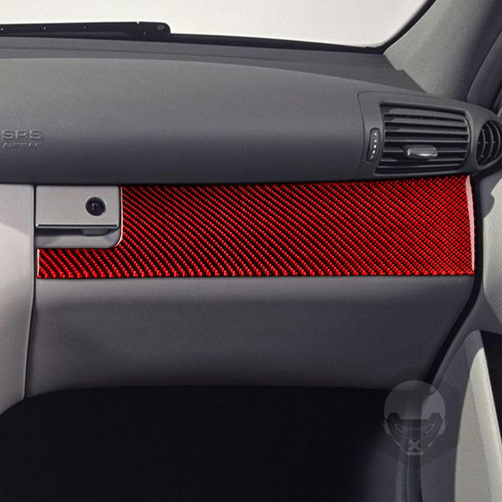 Do Mercedes-Benz Klasa C W203 2005 2006 2007 Panel Pokrywy Schowka Samochodowego Listwa Dekoracyjna Prawdziwe Włókno Węglowe Stylizacja Wnętrza