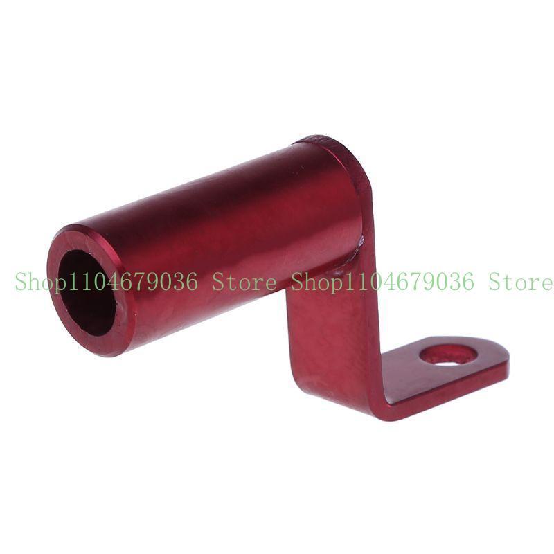 652F Motorcycle Rearview Mirror Mount Extender Bracket Clamp Cellphone Holder Lever