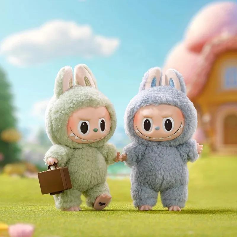 

POP MART LABUBU THE MONSTERS - Захватывающие виниловые игрушки Macaron Face Blind Box Kawaii Anime Action Figure Caixa Surprise Mystery Box