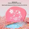 Soft Flower Swim Headgear Thicken Design Snorkeling Cap  Prevent Chlorine Irritation