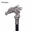 Dragon Head Fashion Walking Stick Decorative Stick Cospaly Vintage Party Fashionable Walking Cane Crosier 93cm