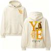 Rapper Kanye West Hoodie Telling Truth Is Crazy in A World Full of Lies Sweatshirt  Fashion Vintage Style Hooded Streetwear