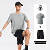 Anta Men's Quick-Dry Sports T-Shirt & Shorts Set