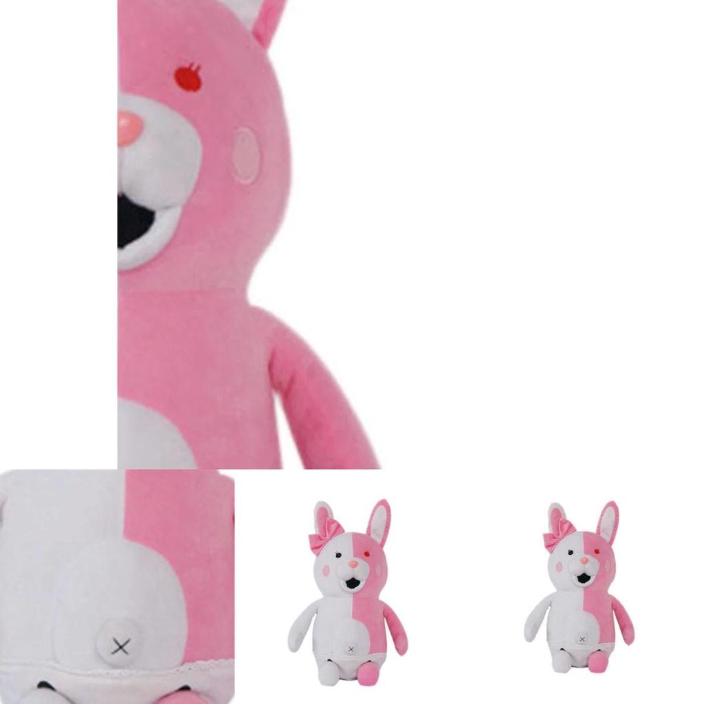 Entzückender Danganronpa Monokuma Bär Und Monomi Hase Weiches Plüschtier Stofftier Spielzeug