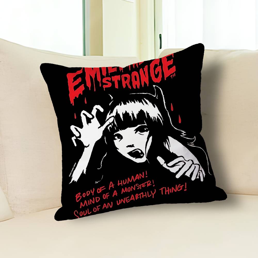 E-Emily The S-Stranges Pillow Cases for Bedroom Living Room Sofa Home Decor Polyester Cushion Cover with Zipper