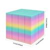3D Print Magic Cube 4x4 Colorful Magic Cube Stress Relief Toy Fun Fidget Toys for Child Adult Glow In the Dark Desktop Ornament