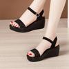 High Heels Buckles Heeled Ladies Shoes Pumps Open Toe Women's Sandals Summer Sale Luxury 2026 Trend