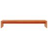 Monitor Stand Wax Brown 100 X 27 X 15 Cm Solid Pine Wood