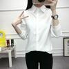 Women's Ladies Summer Loose Tops Long Sleeve Shirt Casual Blouse T-shirt Fashionable Cotton Blend Design