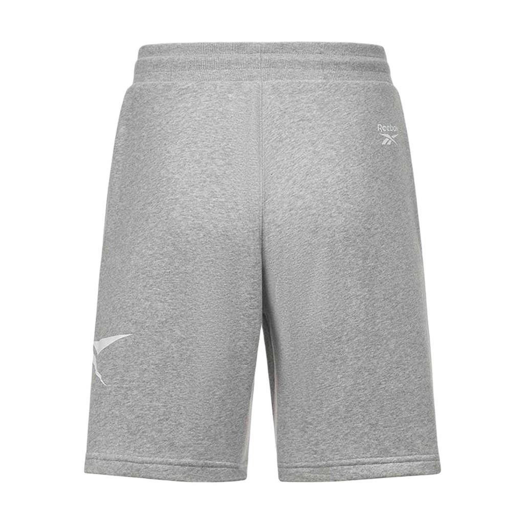 Reebok Logo Print Loose Knit Casual Shorts Men Shorts Gray GV5518