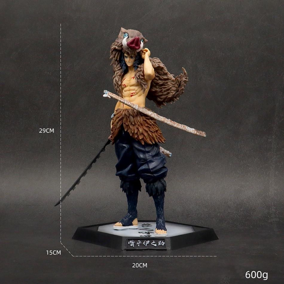 Anime Demon Slayer Kimetsu No Yaiba Figur Giyuutarou Daki Kokushibo Tsugikuni Yoriichi Douma Inosuke Actionfiguren Modell Spielzeug