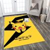 Pikachu Adventure Begins rug for living rooms, bedrooms, home décor, and as gifts.