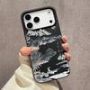 Chinese Style Poetry Pattern Phone Case For iPhone 17 16 15 14 13 12 11 Pro Max Plus 17 Air XS Max X XR Lychee Texture Cover