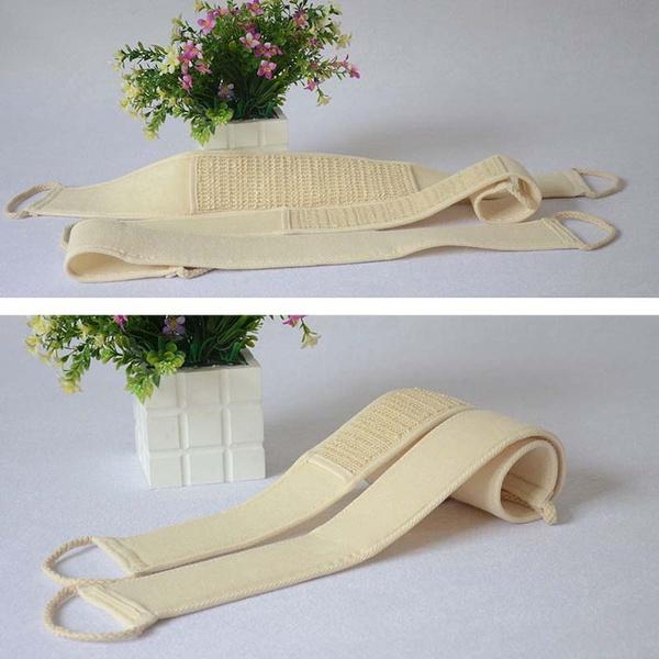 Exfoliating Back Strap Bath Shower Body Sponge Body Scrubber Brush Personal Cleaning Tool