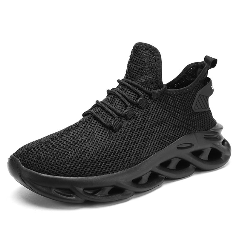 

Men Shoes Casual Sports Shoes For Men Thickened And Increased Sole Male Tennis Sneakers Slip On Jogging Shoes 39