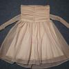 European and American Strapless Style Fashionable Mesh Backless Dress for Women