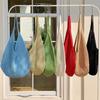 Casual college student large-capacity knitted bag women's summer popular shoulder bag tote bag