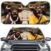 Creative Summer Aluminum Foil Car Windshield Sunshade